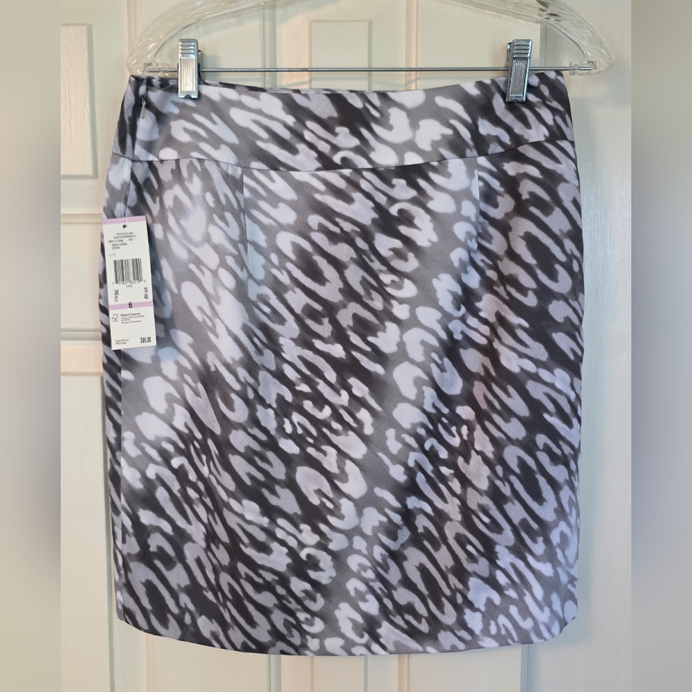 Anne Klein Patterned Skirt